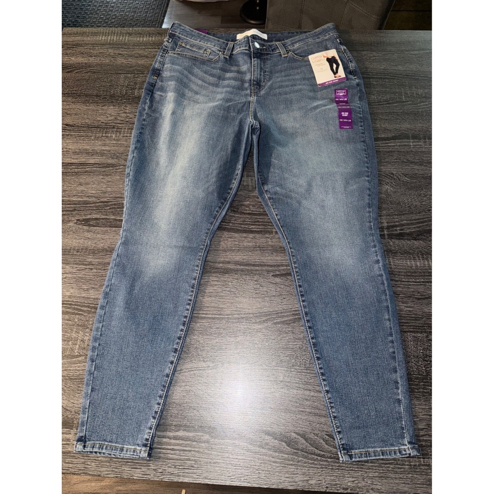 Signature by Levi Strauss Gold Label Mid Rise Skinny Jeans Simply Stretch 18S
